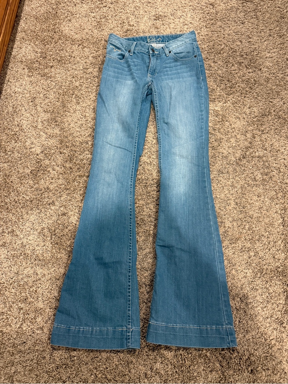 Kimes Ranch Light Blue Flare Jeans
